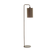 Vloerlamp Donio - Hout Bruin van Light & living