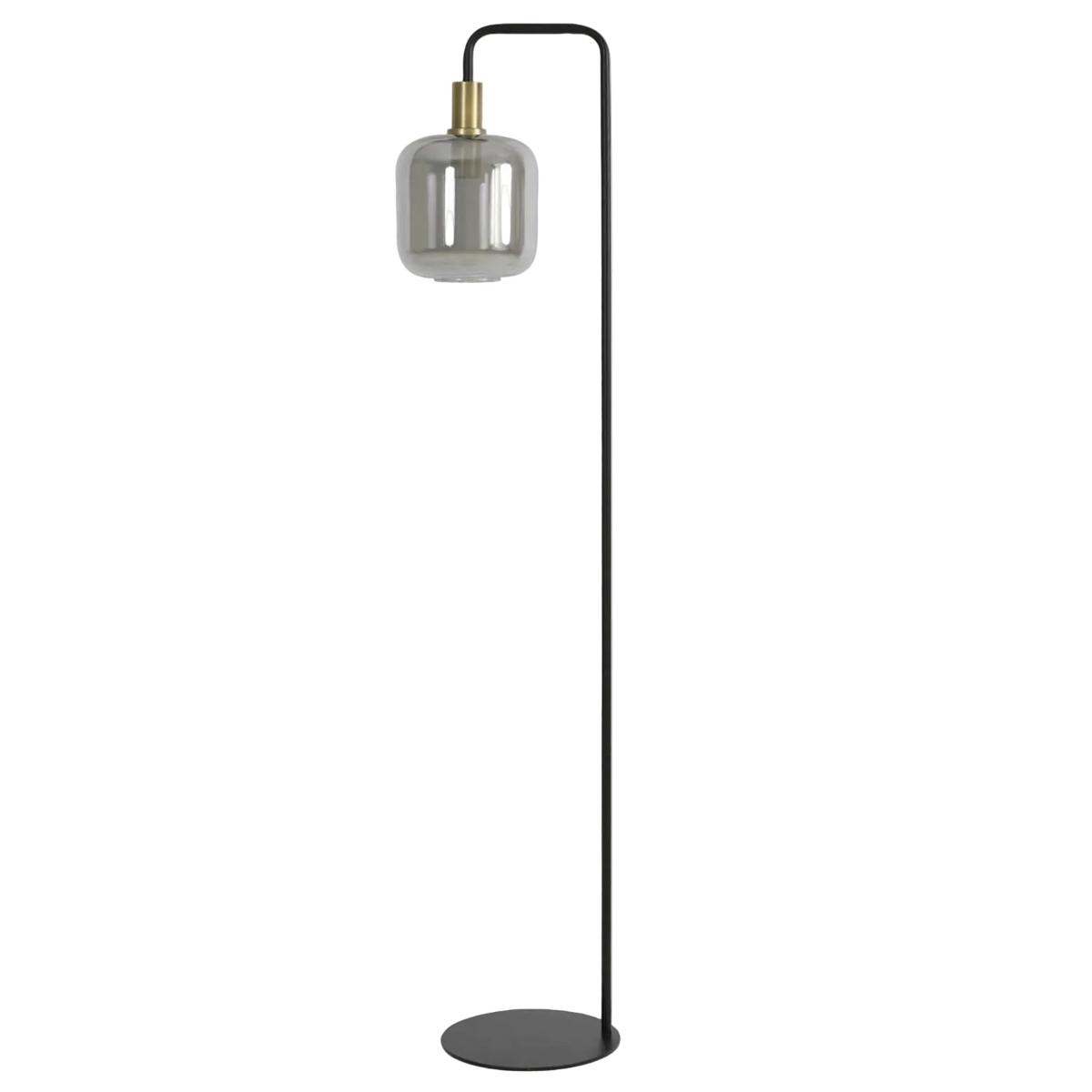 Vloerlamp Light & Living - Lekar - Antiek Brons smoke