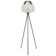 Light & Living - Mayson - Smoke zwart vloerlamp
