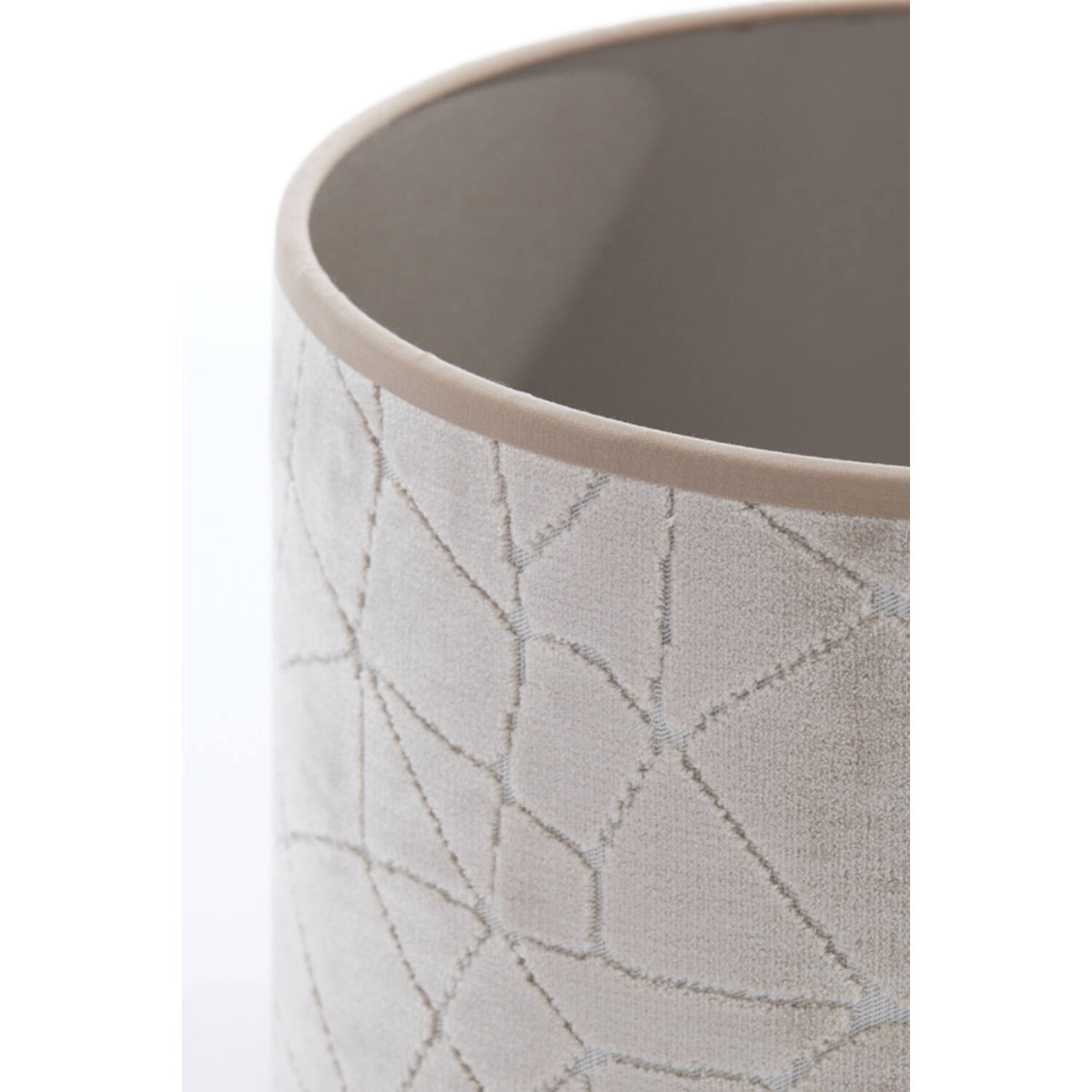 Lampenkap Kassei beige - Cilinder - Light & Living