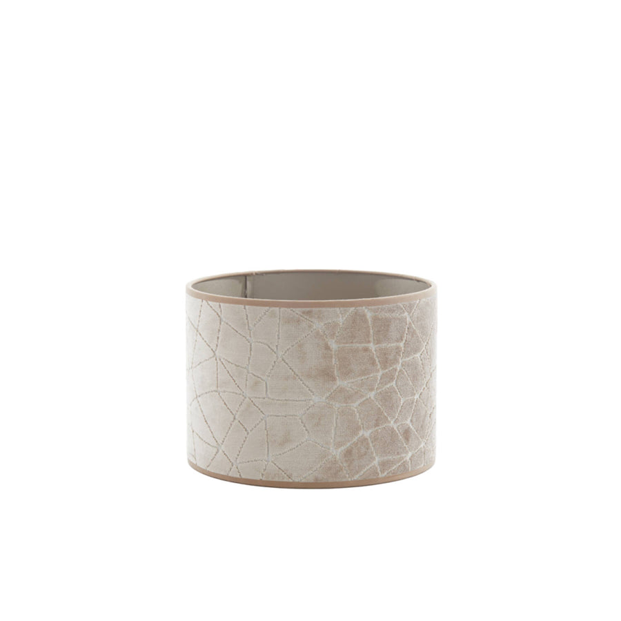 Lampenkap Kassei beige - Cilinder - Light & Living