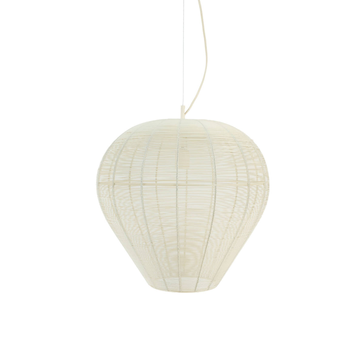 Hanglamp Horan mat creme - Light & Living