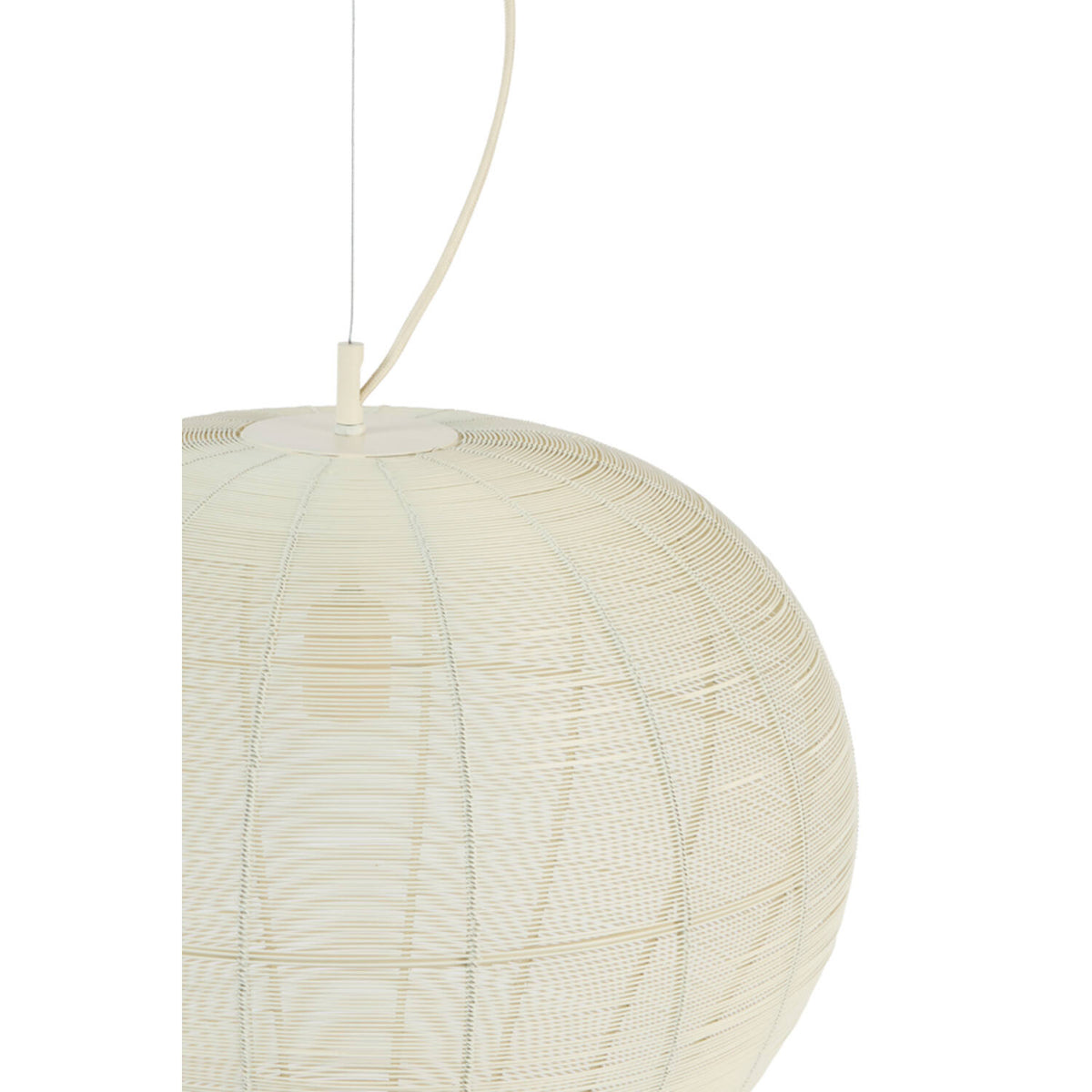 Hanglamp Horan mat creme - Light & Living