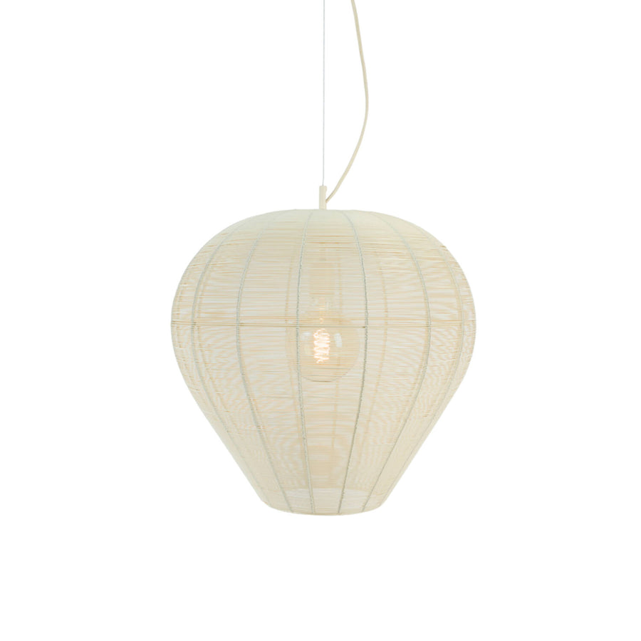 Hanglamp Horan mat creme - Light & Living