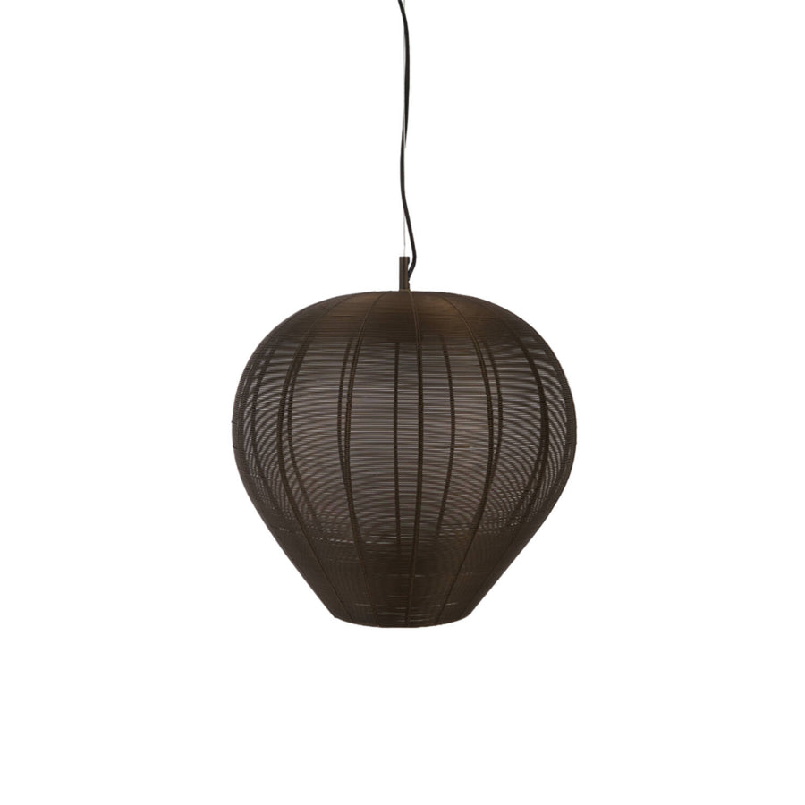 Hanglamp Horan mat bruin-brons - Light & Living