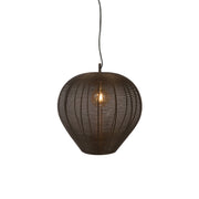 Hanglamp Horan mat bruin-brons - Light & Living