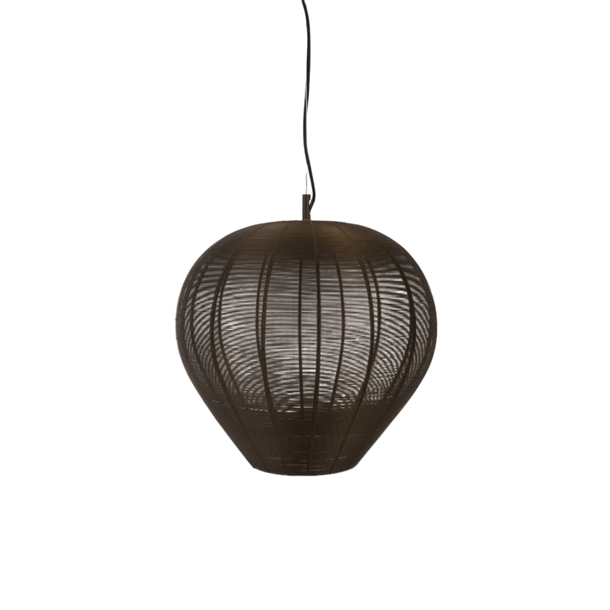 Hanglamp Horan mat bruin-brons - Light & Living