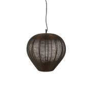 Hanglamp Horan mat bruin-brons - Light & Living