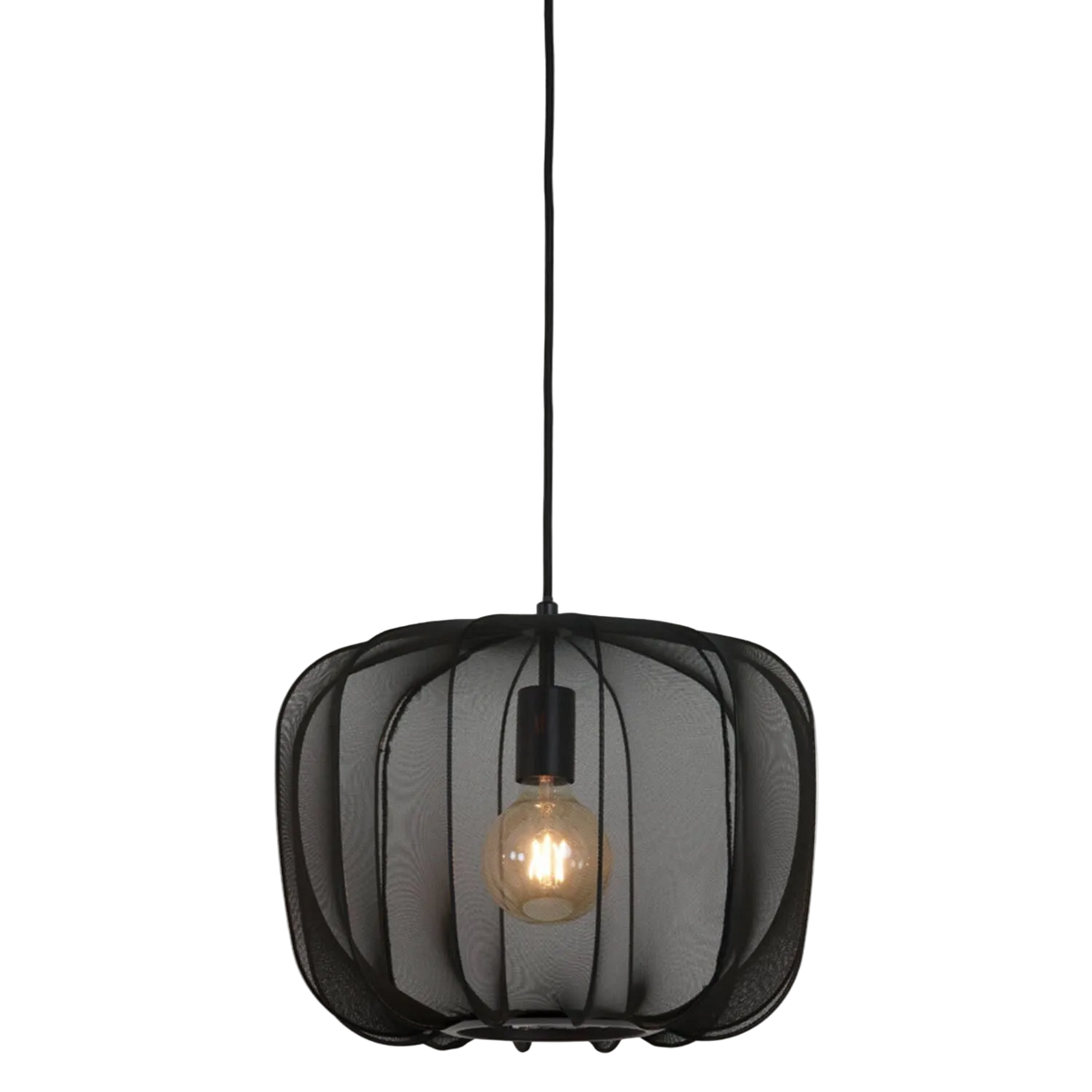 Hanglamp Plumeria zwart – Light & Living