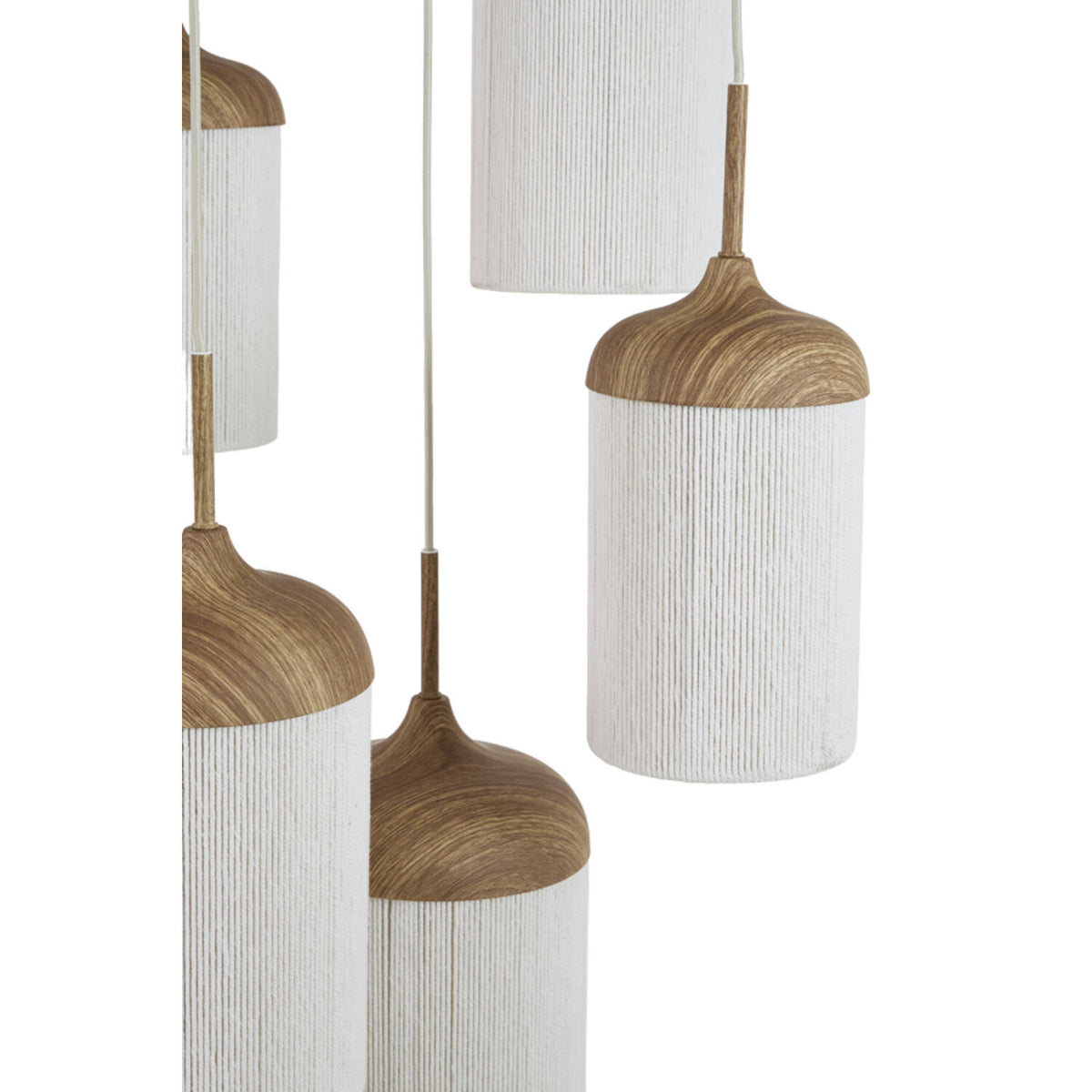 Hanglamp Dania 5L Naturel - Light & Living