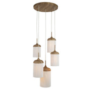 Hanglamp Dania 5L Naturel - Light & Living