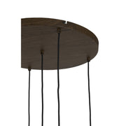 Hanglamp Dania 5L Bruin - Light & Living