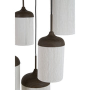 Hanglamp Dania 5L Bruin - Light & Living