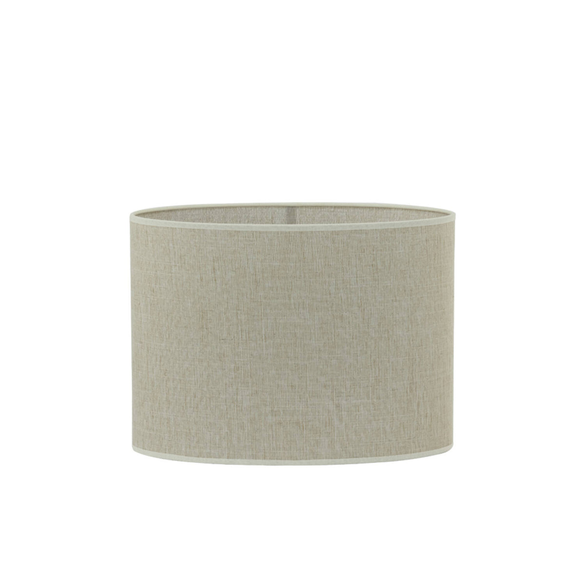 Lampenkap Breska parel wit - Ovaal - Light & Living