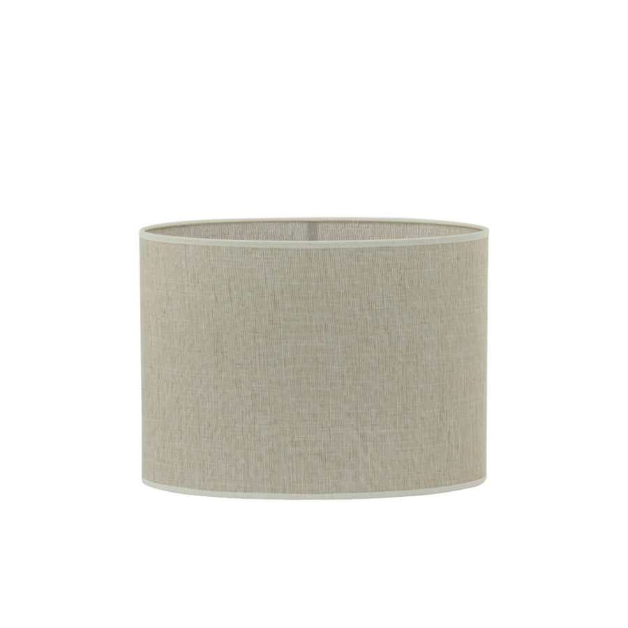 Lampenkap Breska parel wit - Ovaal - Light & Living