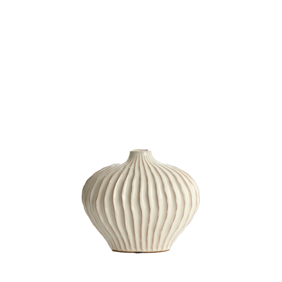 Vaas LORITO keramiek crème van Light & living