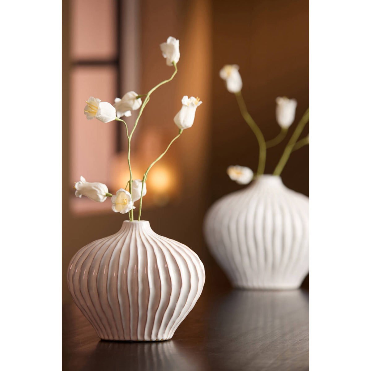Vaas LORITO keramiek crème van Light & living