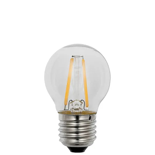 LED Filament kogel 2-25W E27 van SKYN.Licht