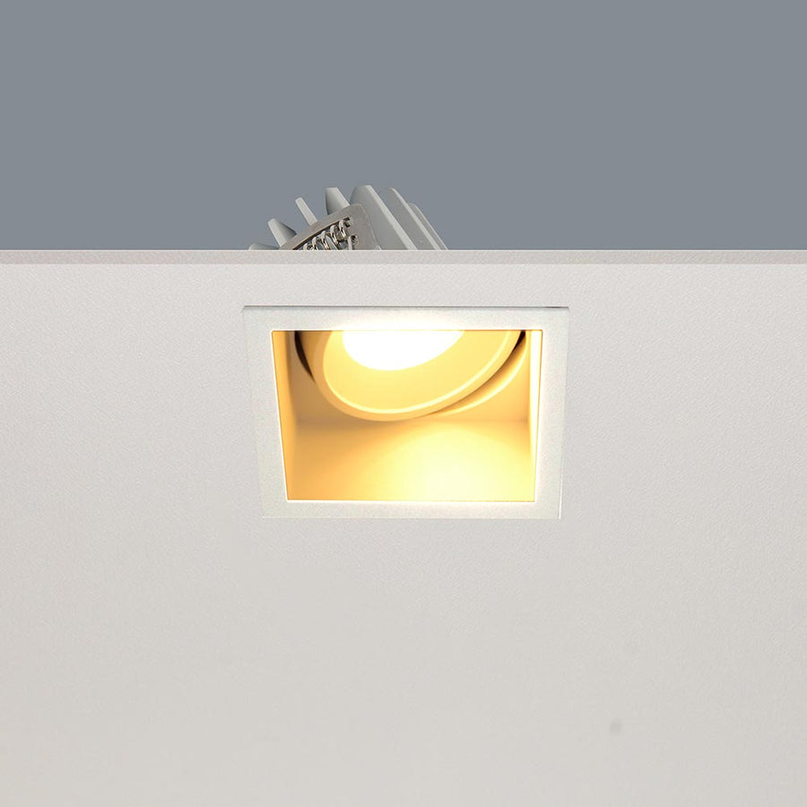 Artdelight Vibs - Inbouwspot - LED Dimbaar - IP44 Binnen/Badkamer - 10W 2700K - Vierkant - Design – Kies kleur