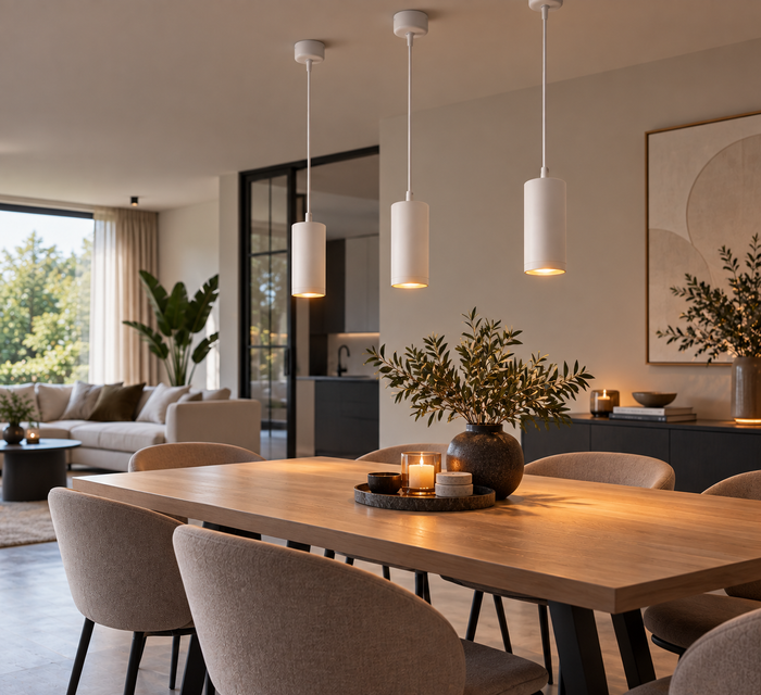 BELENOS hanglamp - Wit - Zwart
