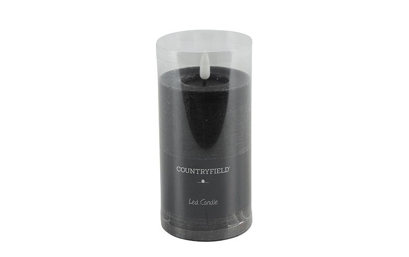 Countryfield - LED Kaars Stompkaars -7,5x7,5x12,5CM