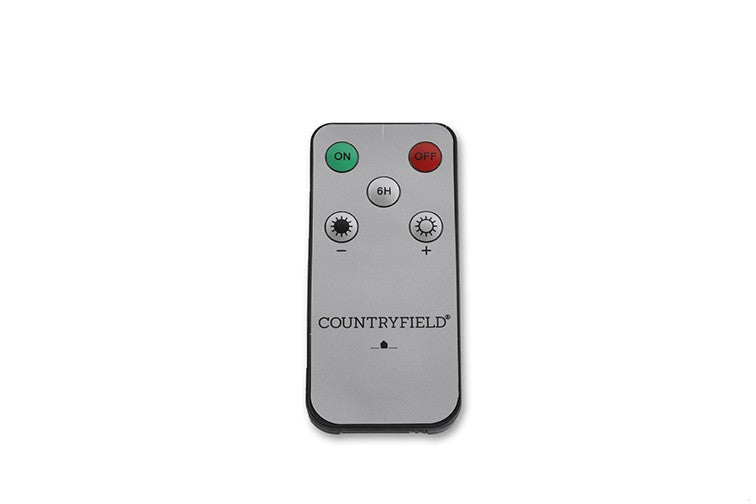 Countryfield LED Dinerkaarsen Goud – 2 stuks – 2x15 cm – Inclusief Afstandsbediening