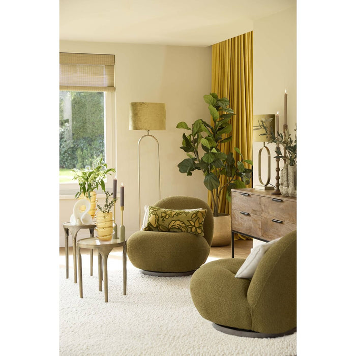 Light & Living - Jamiri - Goude Vloerlamp (Excl Kap)