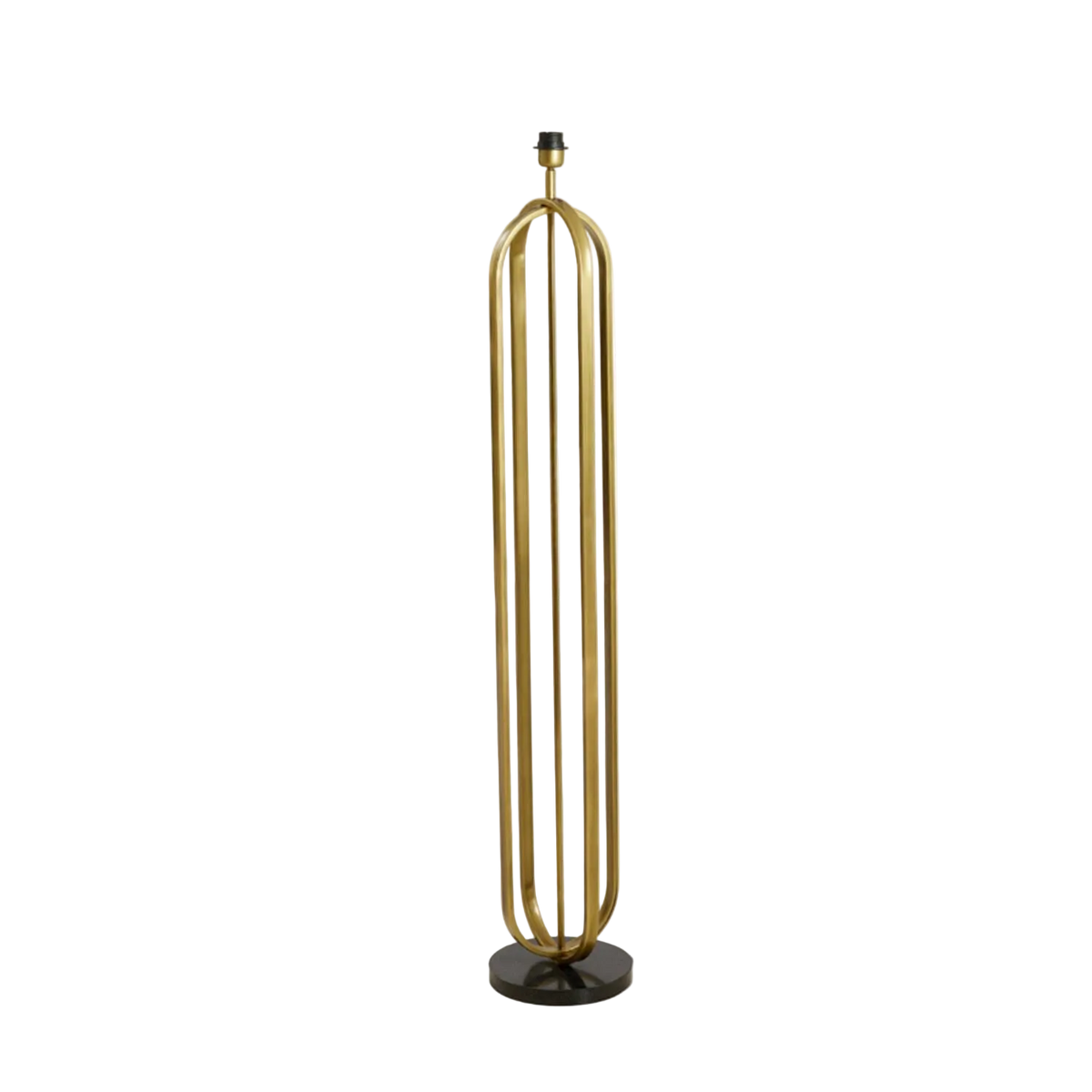 Licht & Living - Aster - Antiek Brons Vloerlamp (Excl Kap)
