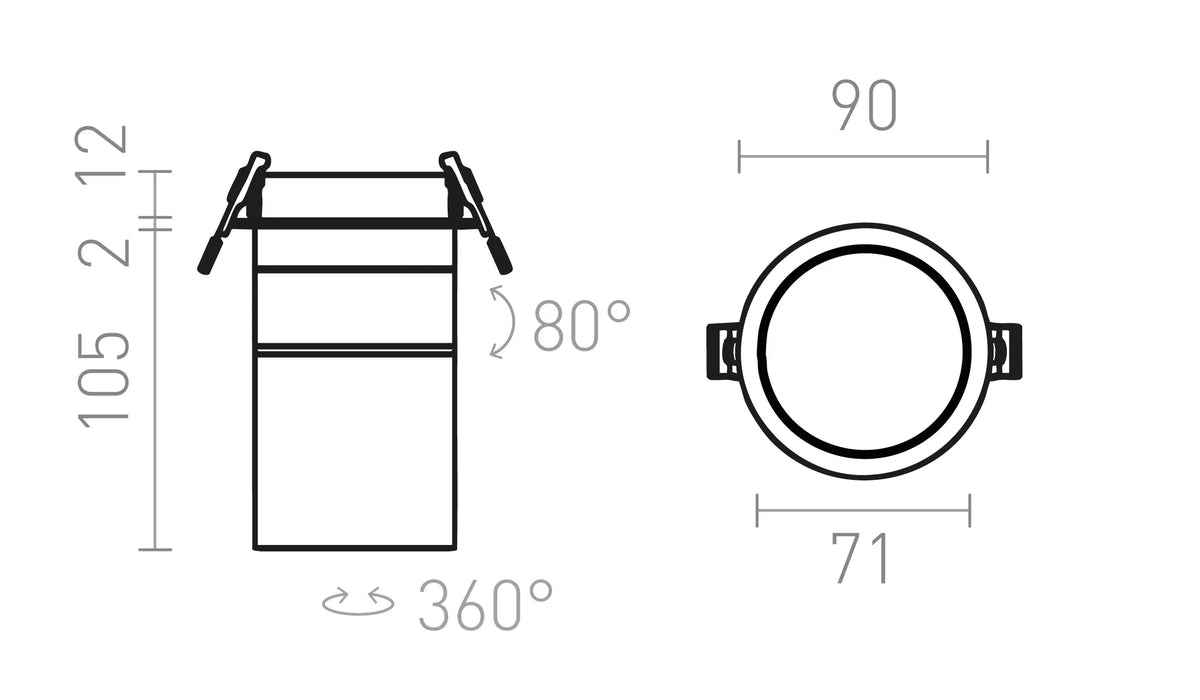 Augusta Plafondlamp – Moderne LED Plafondverlichting