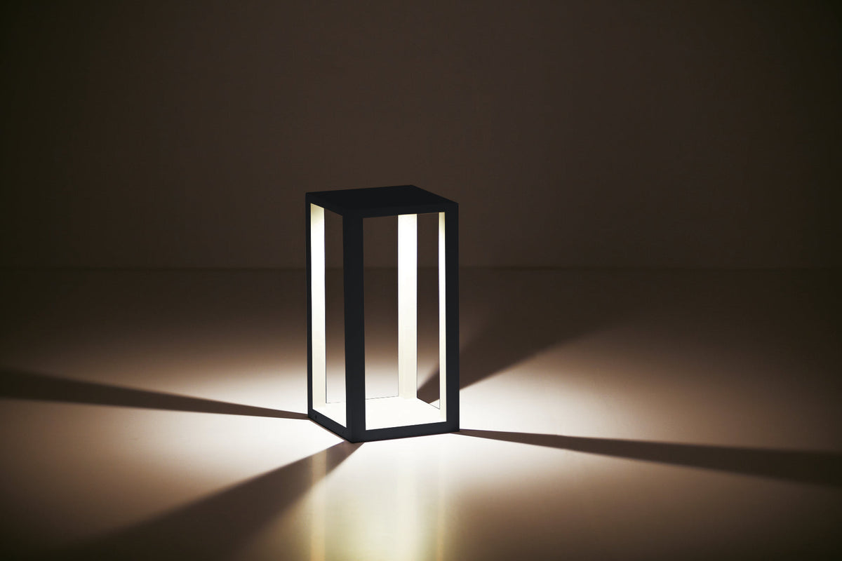 Artdelight Kenton - Staande buitenlamp - LED - IP54 - 10W 2700K - Design - Zwart