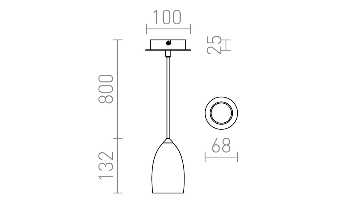 Babades hanglamp – elegante design hanglamp met moderne glans
