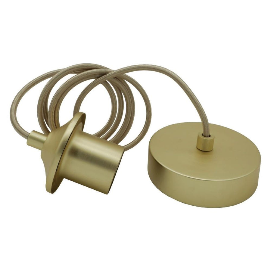 ArtDelight Pendant Cord Uni Mat goud