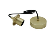 ArtDelight Pendant Cord Uni Zwart/Goud