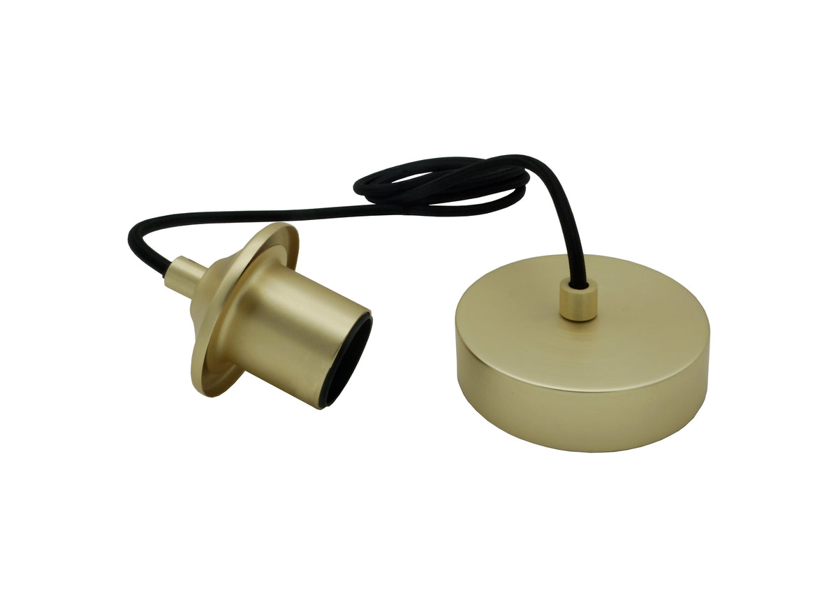 ArtDelight Pendant Cord Uni Zwart/Goud