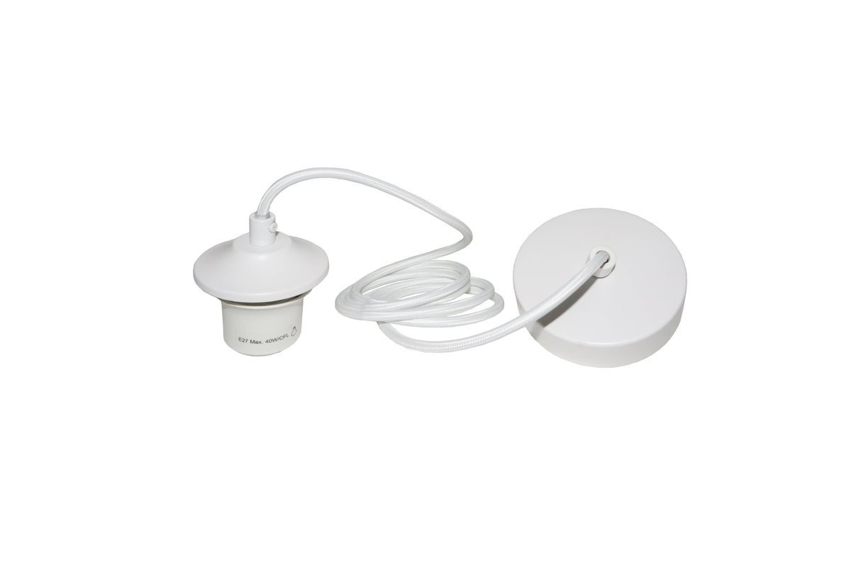 ArtDelight Pendant Cord Uni Wit