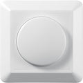 Artdelight dimmercover met knop voor LED-dimmer 3-200W - Wit