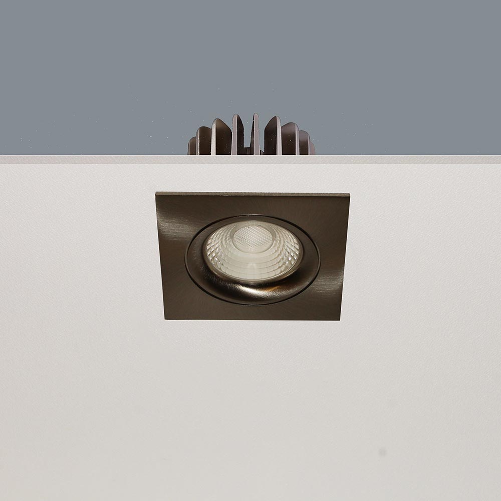 ArtDelight Venice 2508 – Inbouwspot LED IP44 8W 2700K – Vierkant – Kies kleur