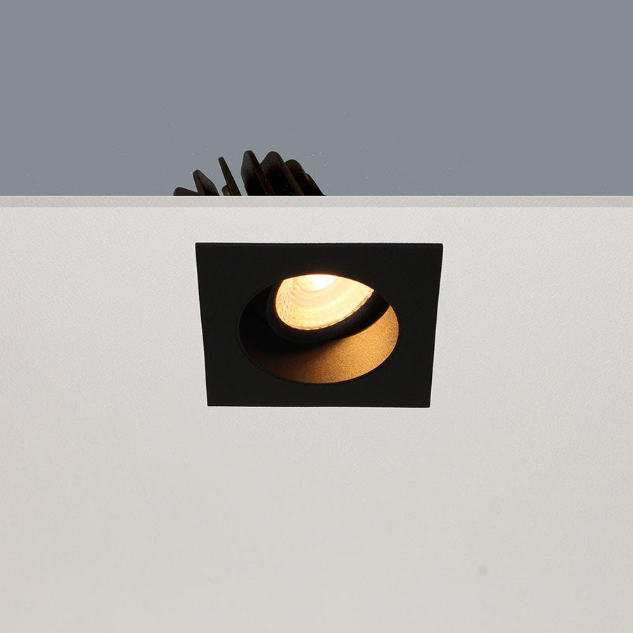 ArtDelight Venice 2808 – Richtbare inbouwspot LED IP44 8W 2700K – Vierkant – Kies kleur