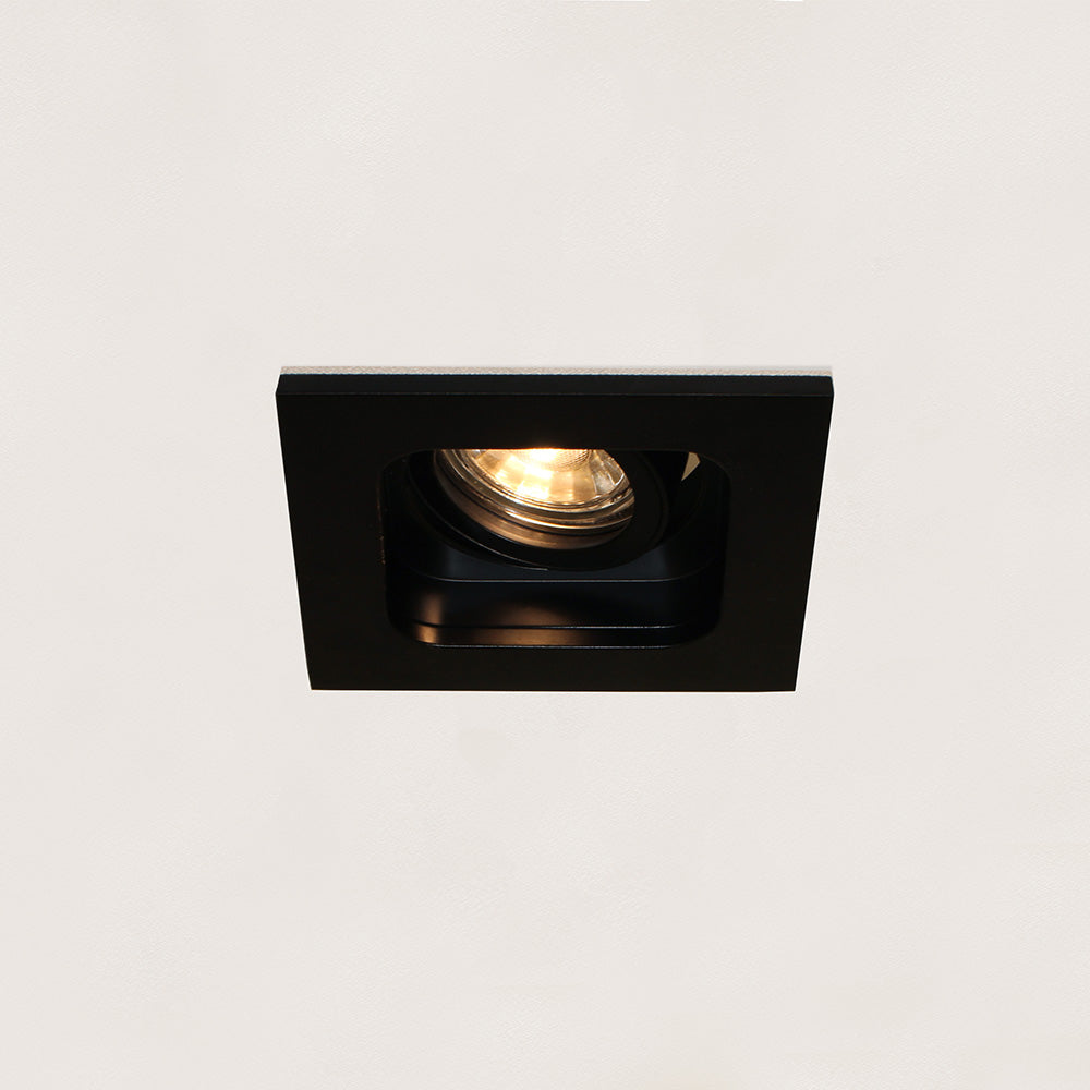 Artdelight Moggio - Inbouwspot - Dimbaar - 1-lichts - GU10 - Vierkant - Modern – Kies kleur
