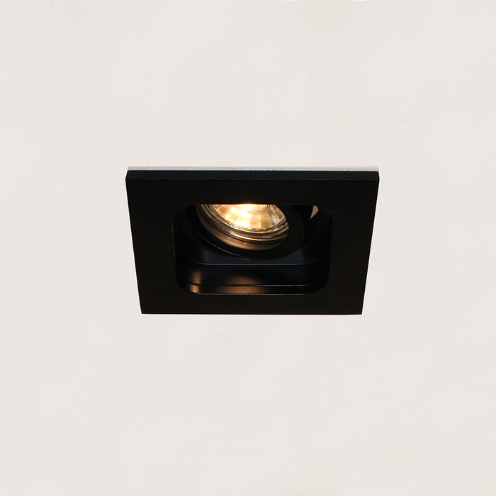 Artdelight Moggio - Inbouwspot - Dimbaar - 1-lichts - GU10 - Vierkant - Modern – Kies kleur
