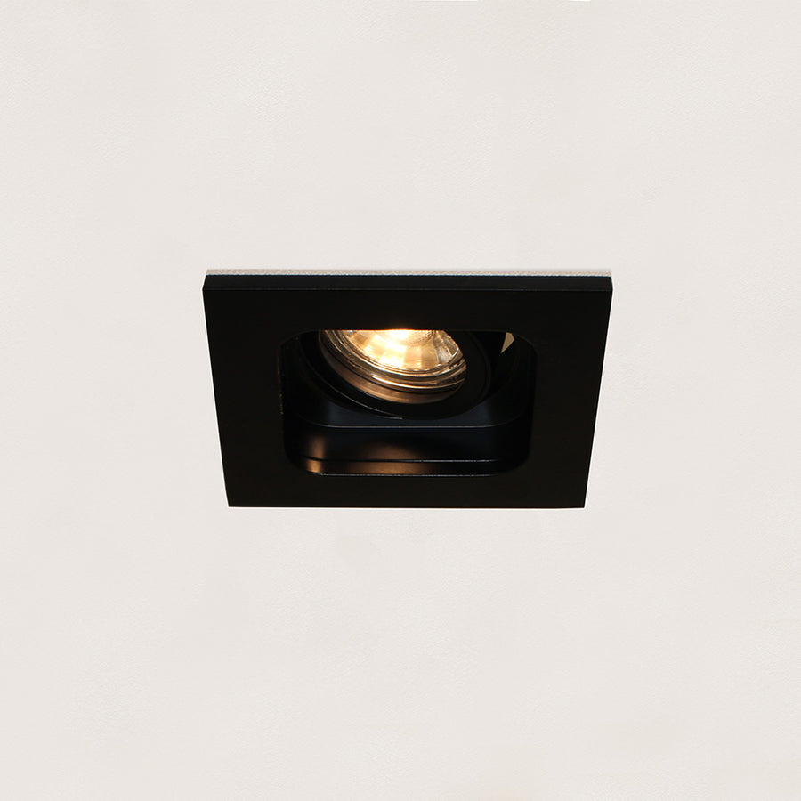 Artdelight Moggio - Inbouwspot - Dimbaar - 1-lichts - GU10 - Vierkant - Modern – Kies kleur