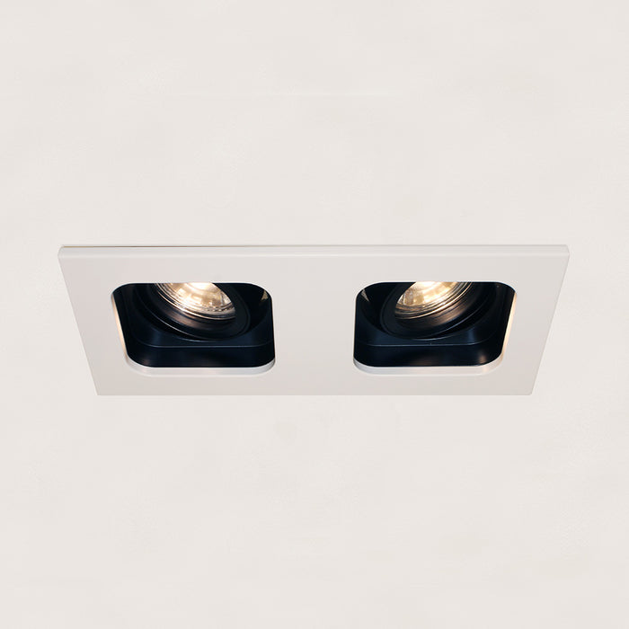 Artdelight Moggio - Inbouwspot - Dimbaar - 2-lichts - GU10 - Modern – Kies kleur