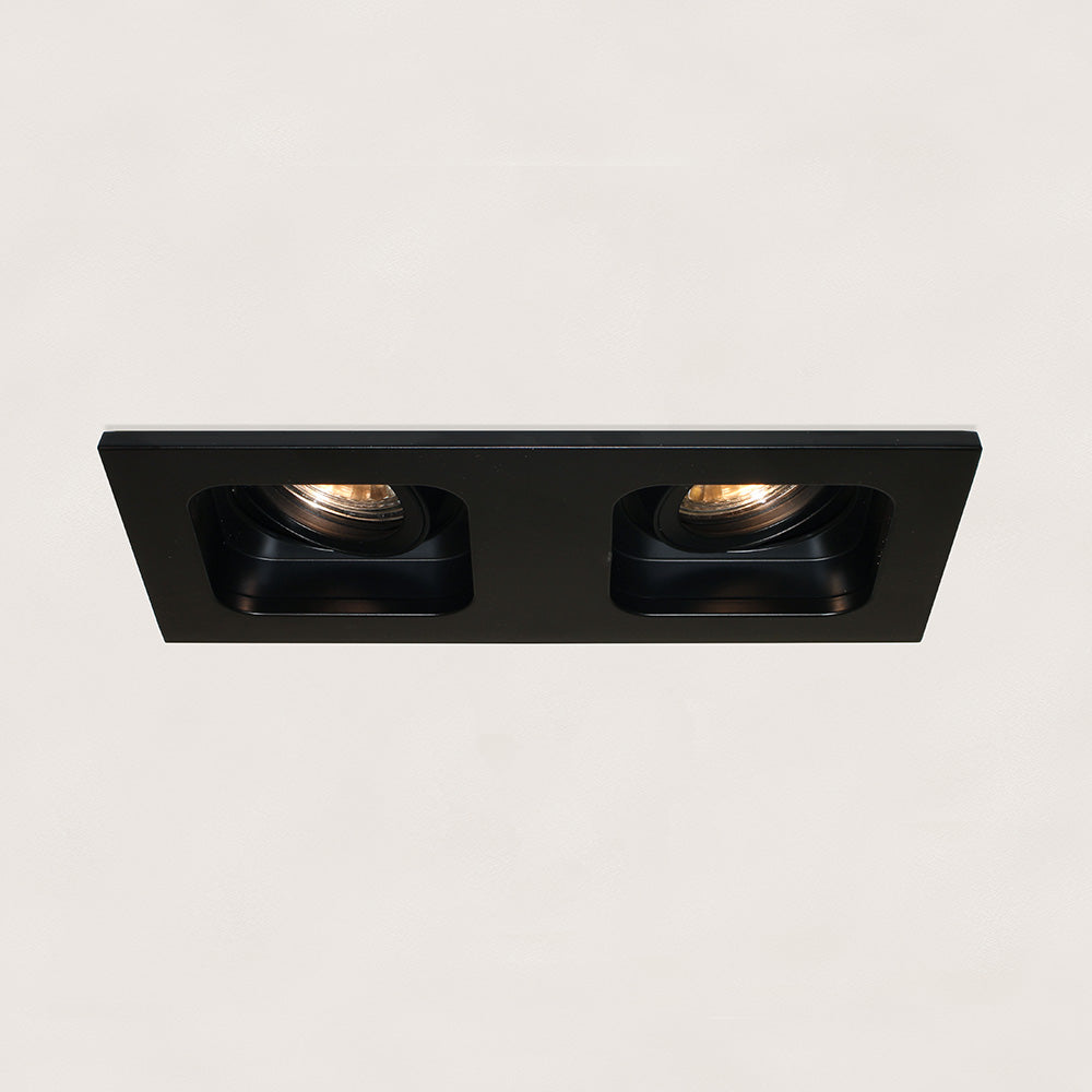 Artdelight Moggio - Inbouwspot - Dimbaar - 2-lichts - GU10 - Modern – Kies kleur
