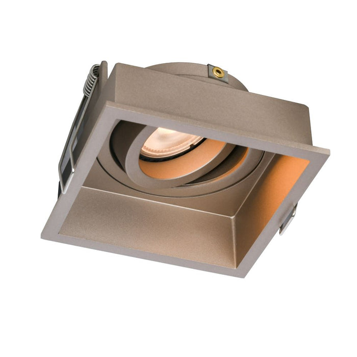 ArtDelight Rex – vierkante GU10 inbouwspot 1-lichts – Kies kleur
