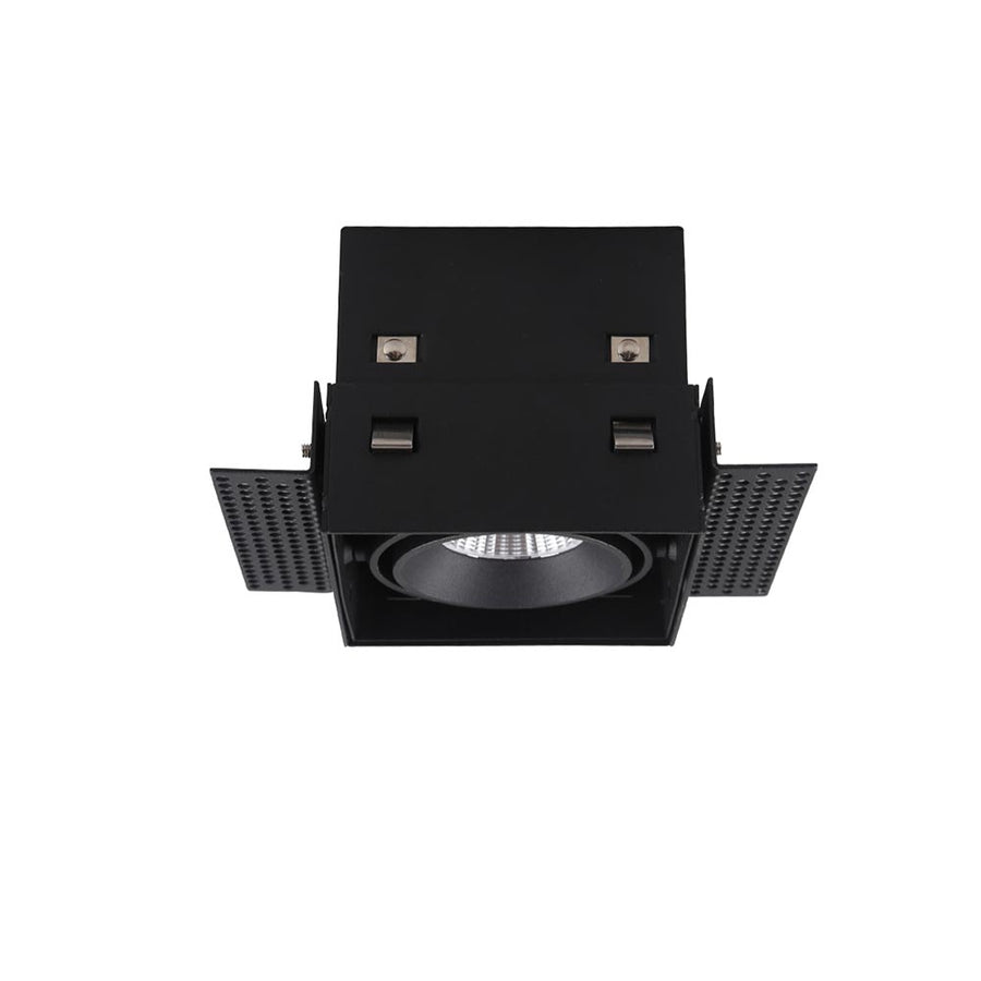 Artdelight Trofa - Inbouwspot - Dimbaar - 1-lichts - GU10 - Trimless - Vierkant - Modern – Kies kleur