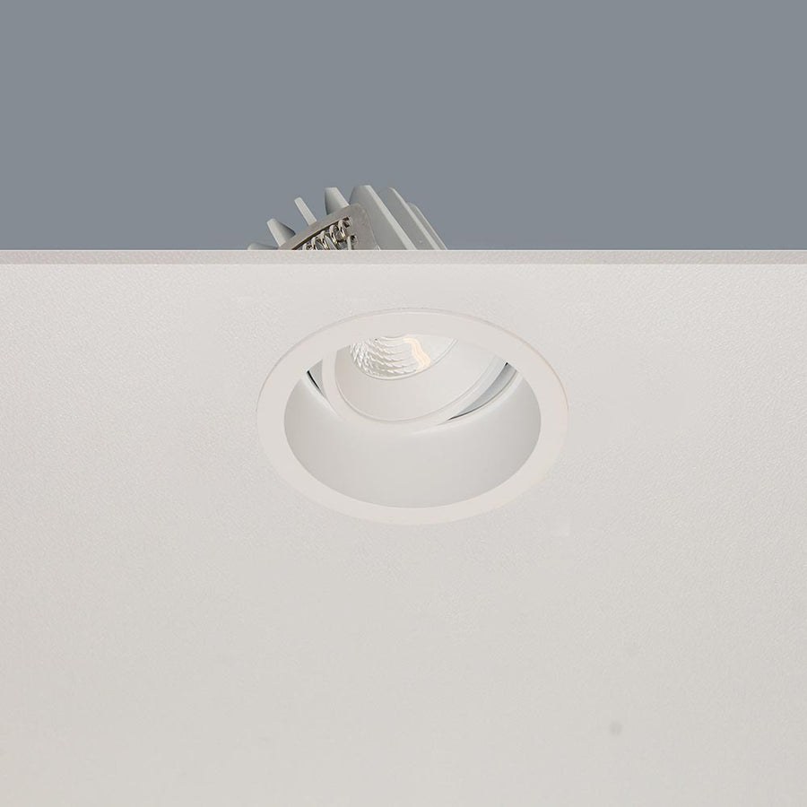 Artdelight Ribs - Inbouwspot - LED Dimbaar - IP44 Binnen/Badkamer - 10W 2700K - Rond - Design – Kies kleur