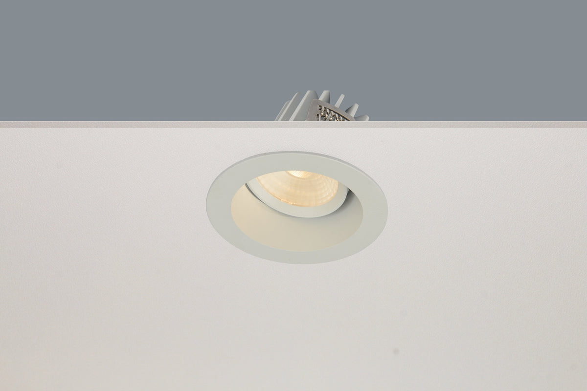 Artdelight Venice 2408 - Inbouwspot - LED Dimbaar - IP44 Binnen/Badkamer - 8W 2700K - 720lm - Rond - Richtbaar - Design – Kies kleur