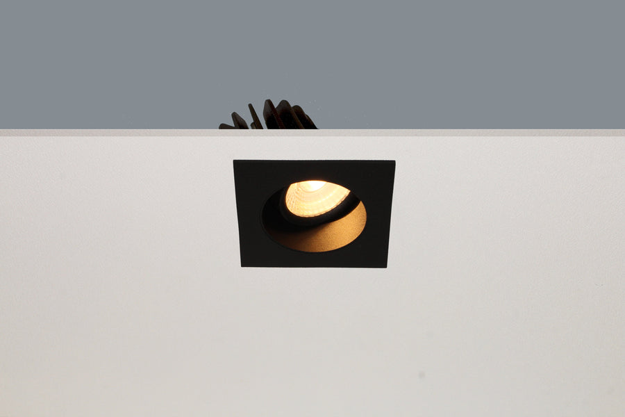 ArtDelight Venice 2808 – Richtbare inbouwspot LED IP44 8W 2700K – Vierkant – Kies kleur