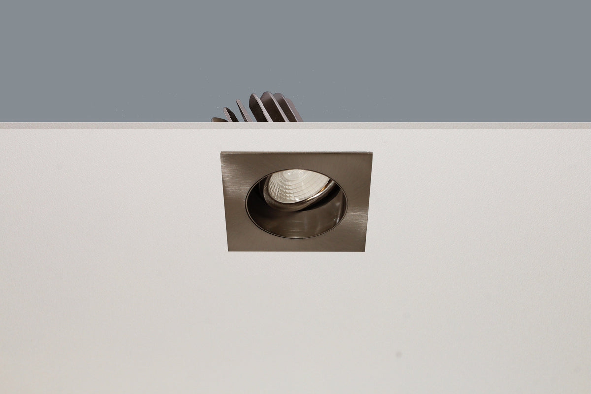 ArtDelight Venice 2808 – Richtbare inbouwspot LED IP44 8W 2700K – Vierkant – Kies kleur