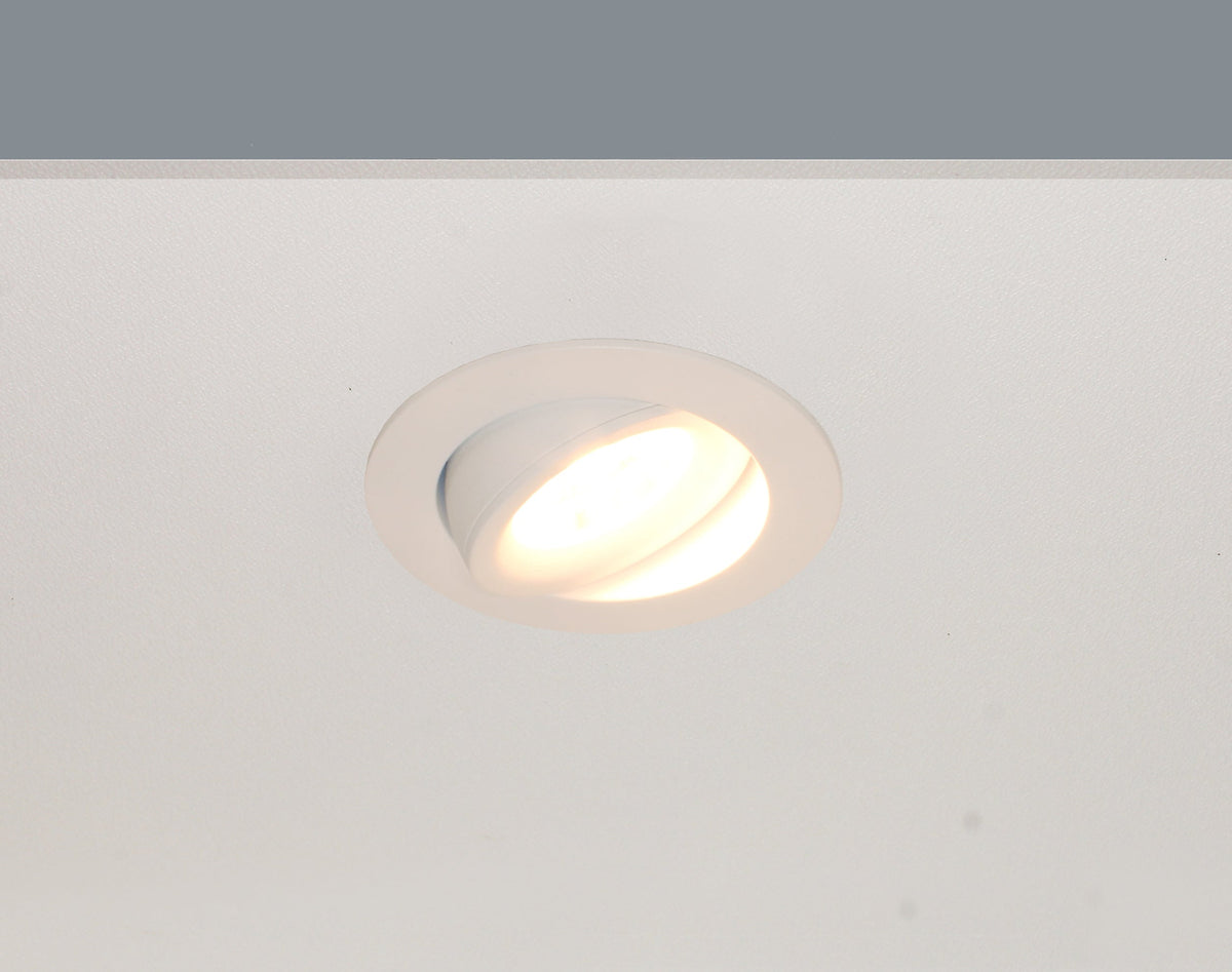 Artdelight Special - Inbouwspot - LED Dimbaar Dim-to-Warm - IP54 Binnen/Badkamer - 9W 1800/3000K - Rond - Design – Kies kleur